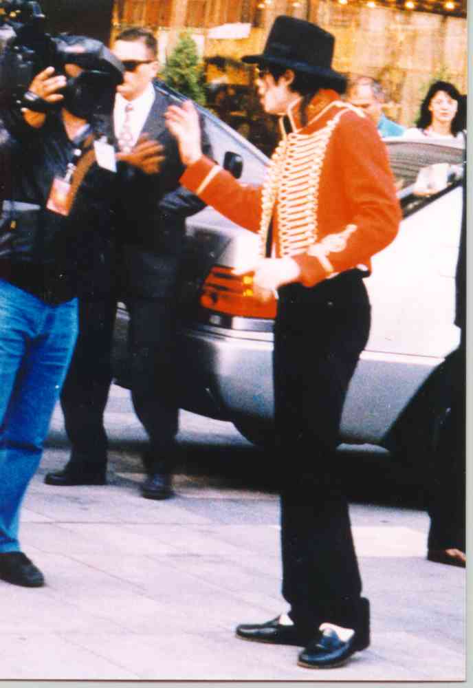 Michael Jackson v Praze